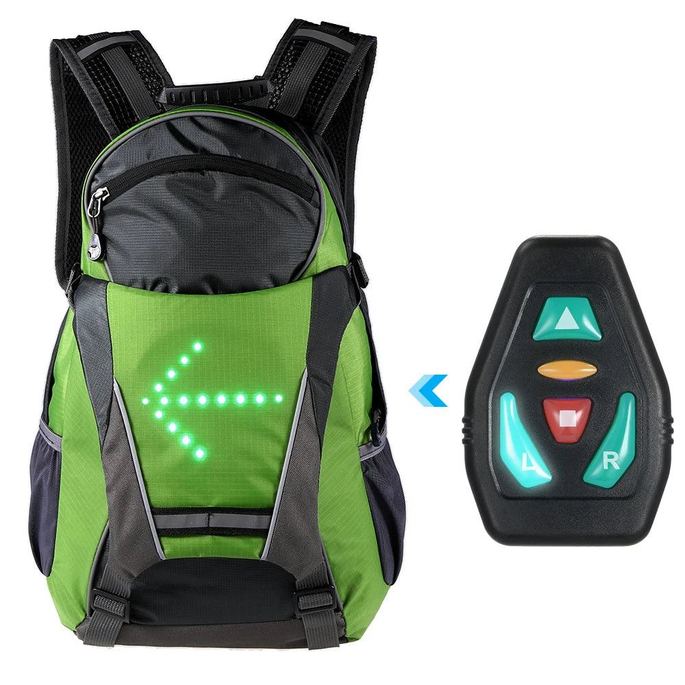 LumiGuard 18L - Mochila con LED Reflectante